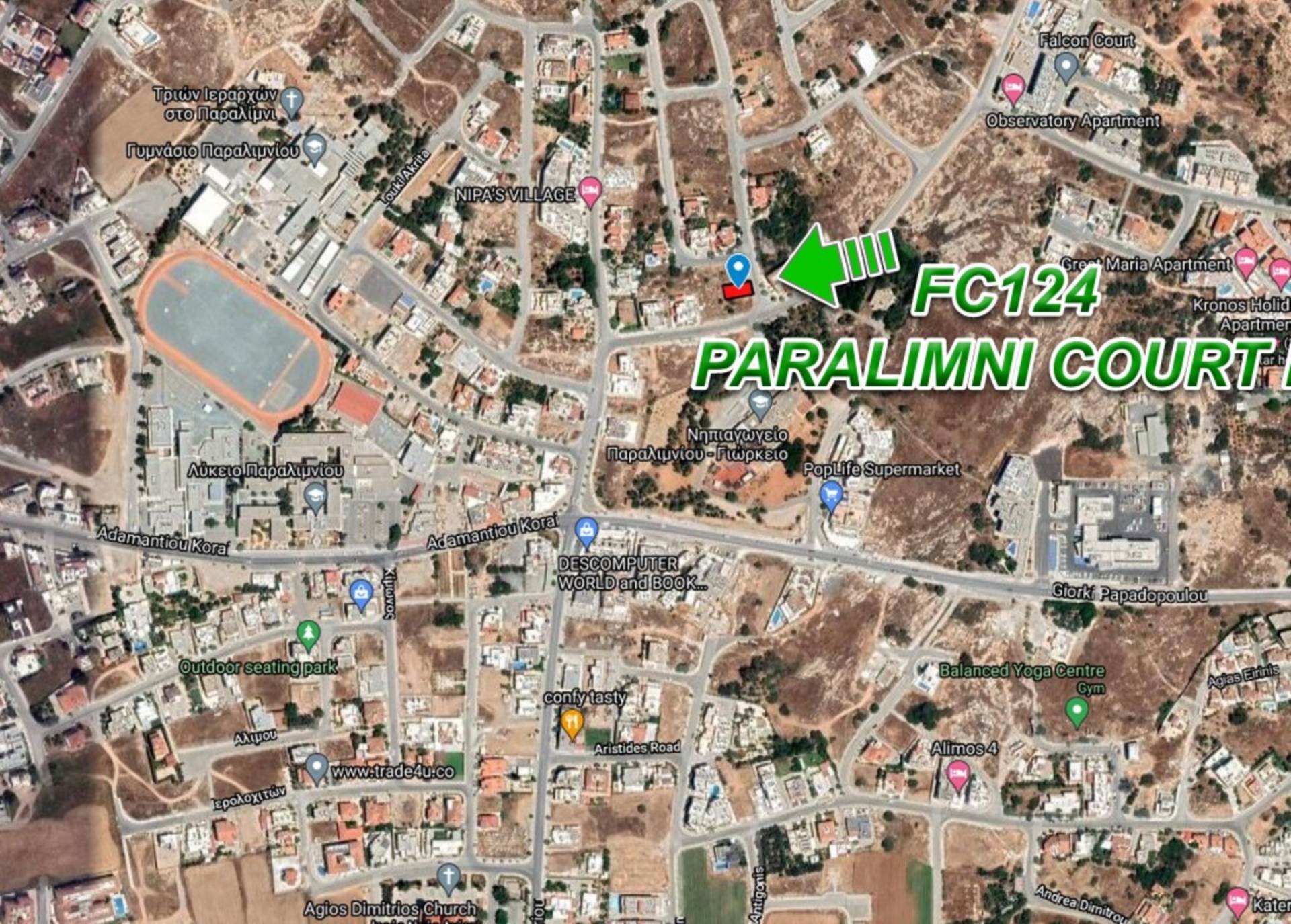 1 bedroom Apartment in Paralimni, Famagusta, Cyprus – PcP108dp