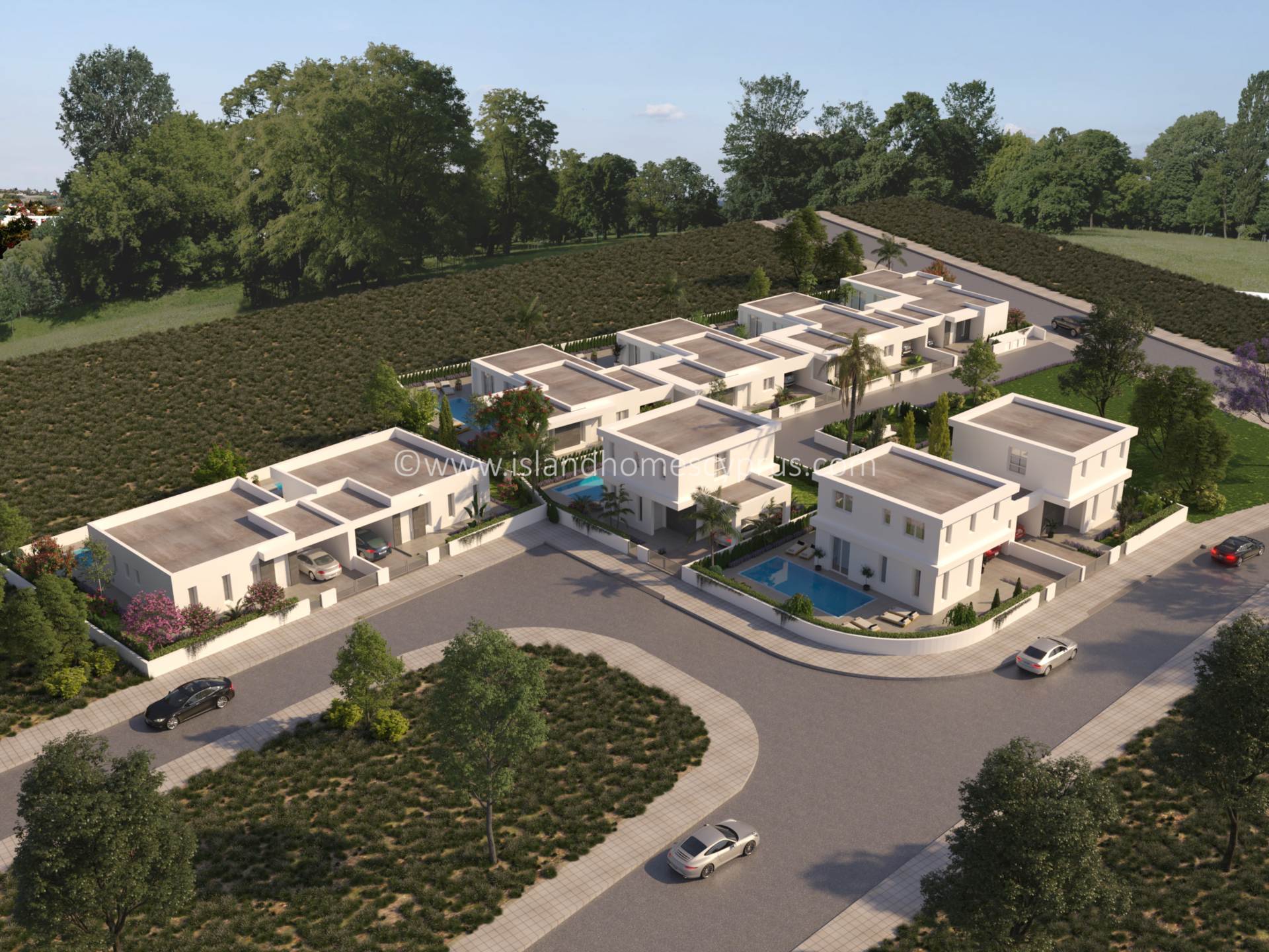 3 bedroom Villa in Frenaros, Famagusta, Cyprus – ZeN121dp