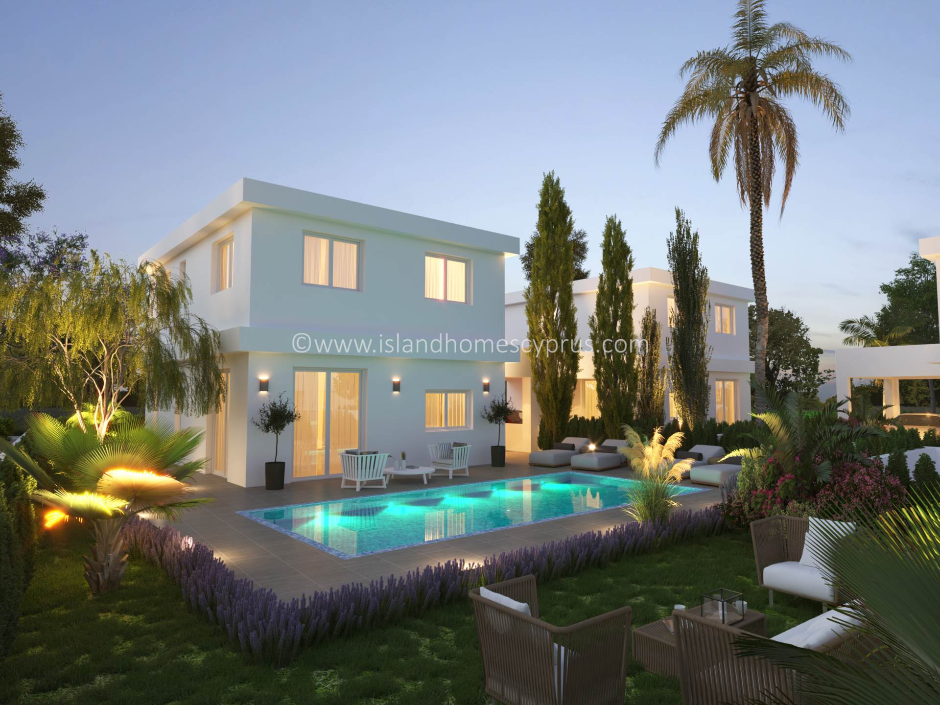 3 bedroom Villa in Frenaros, Famagusta, Cyprus – ZeN121dp