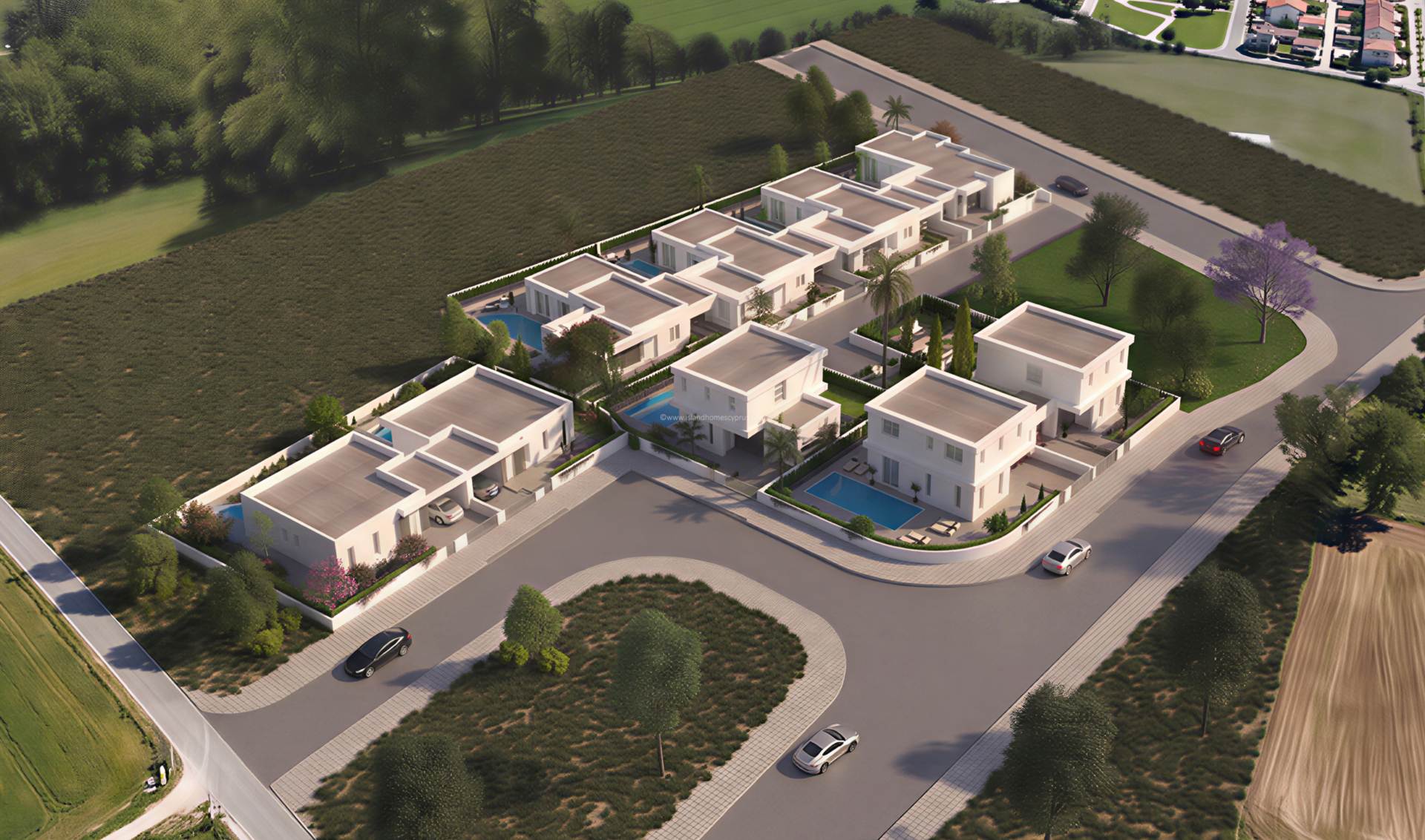 3 bedroom Villa in Frenaros, Famagusta, Cyprus – ZeN121dp
