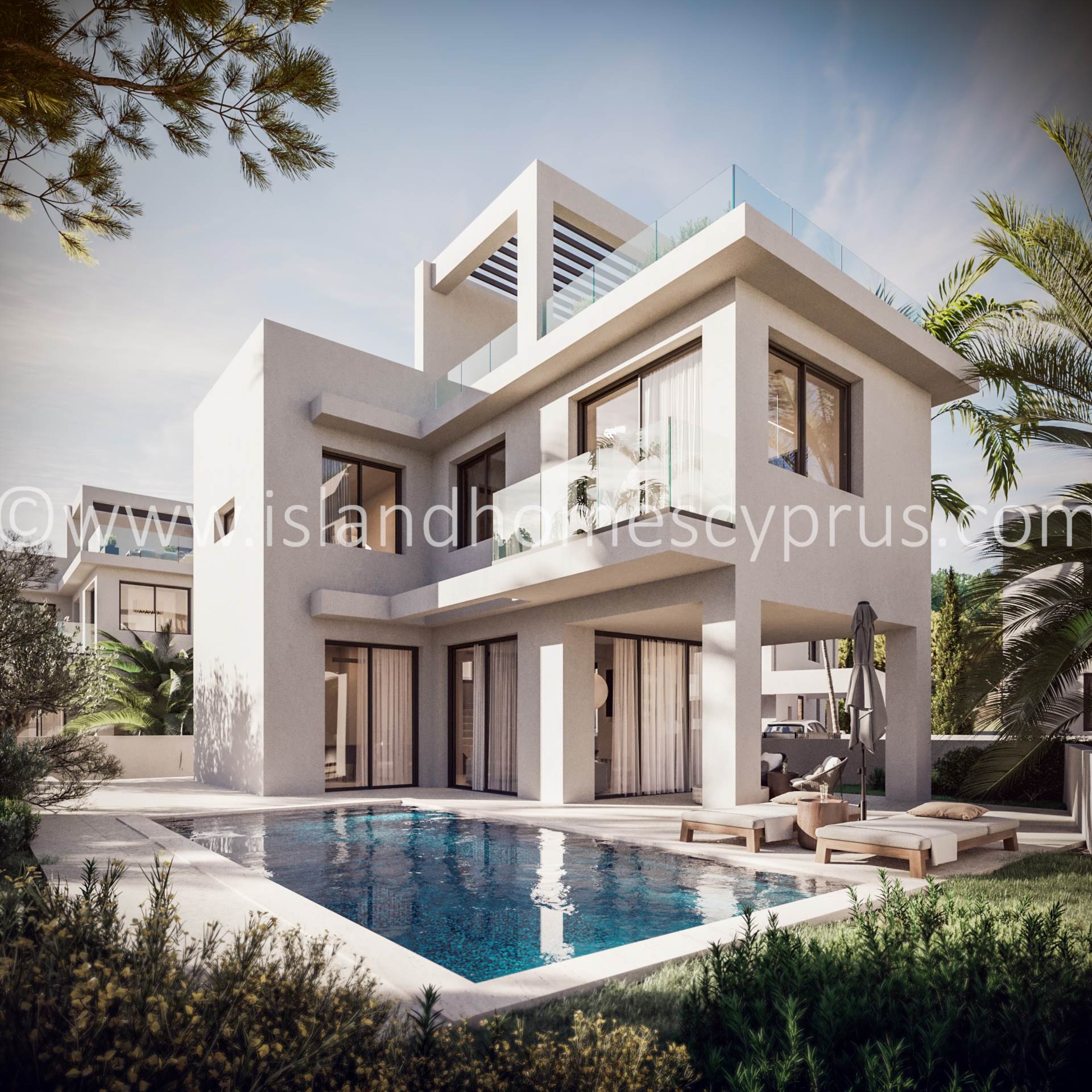 3 bedroom Link-Detached in Pernera, Famagusta, Cyprus – SvP117dp