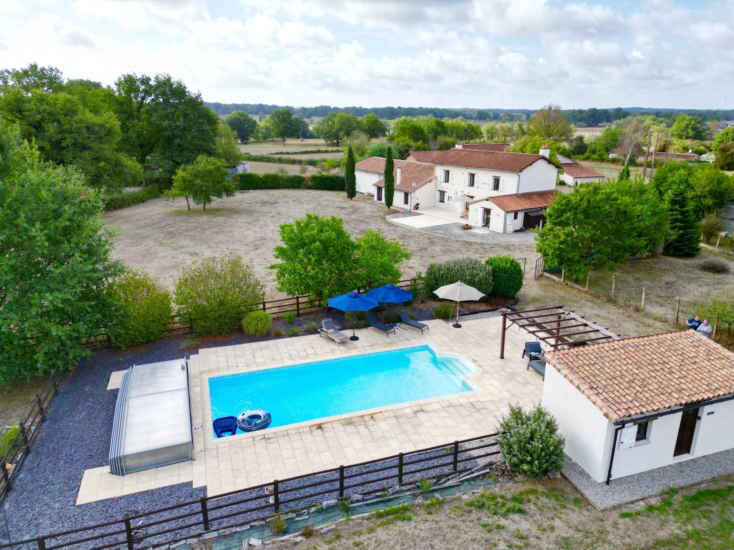 A Wonderful Family Home — Superb Location, Great Pool, Limousin – France – BVI87159