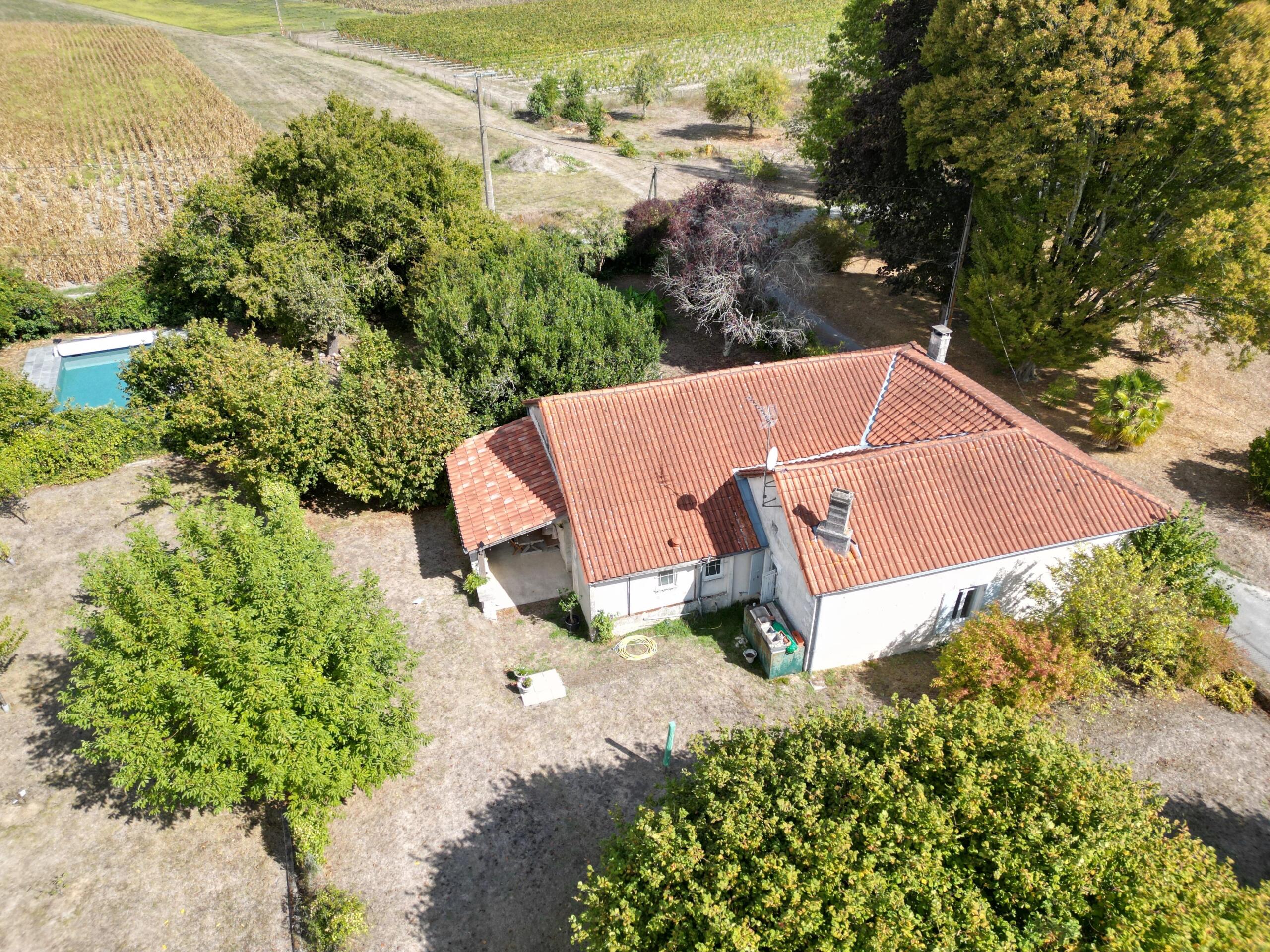 Charming Single-Storey Home with Barn and Pool, Poitou-Charentes – France – BVI86960
