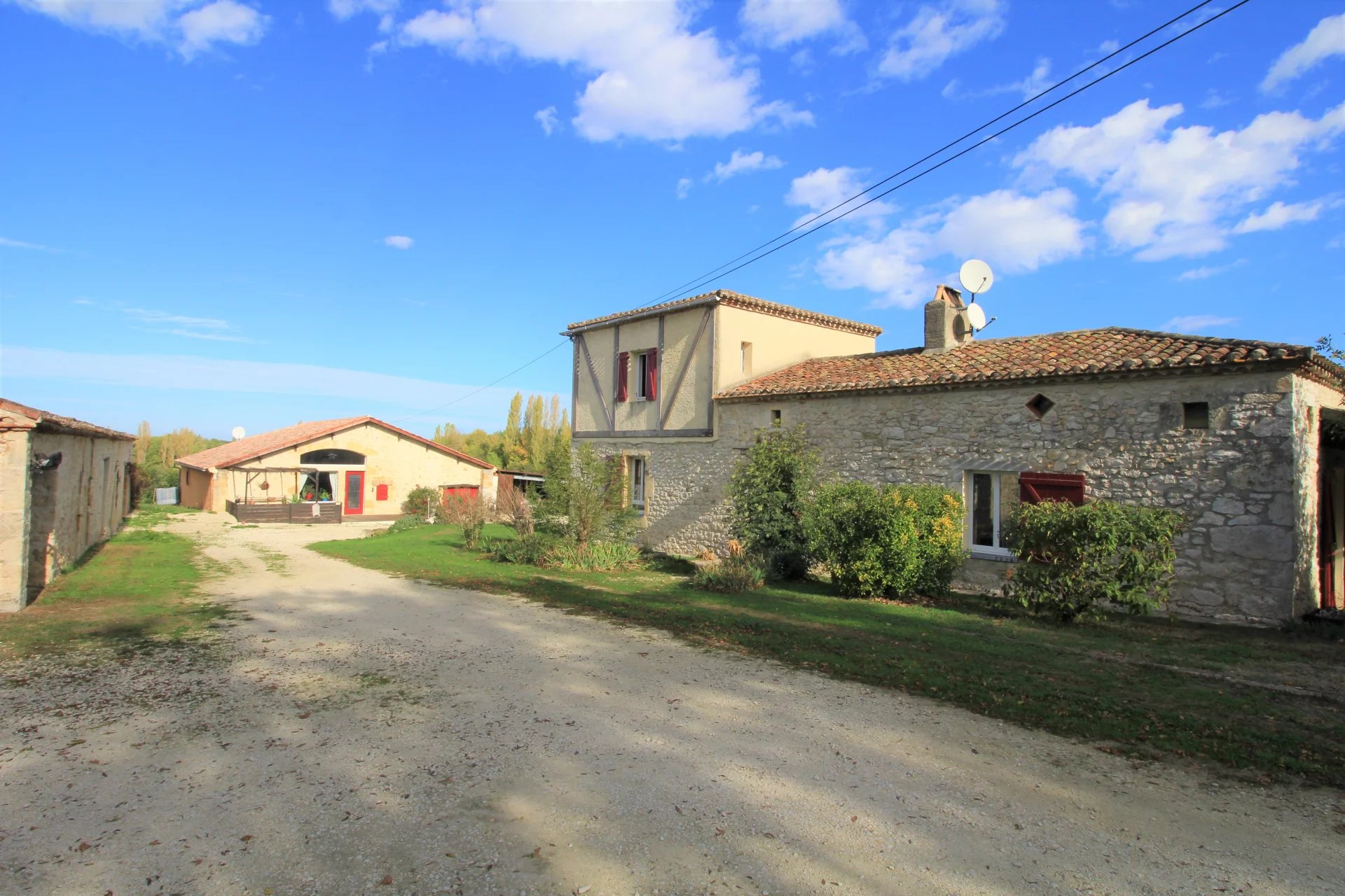 Two stone houses  with pool in a beautiful setting, Nouvelle-Aquitaine – France – BVI65879