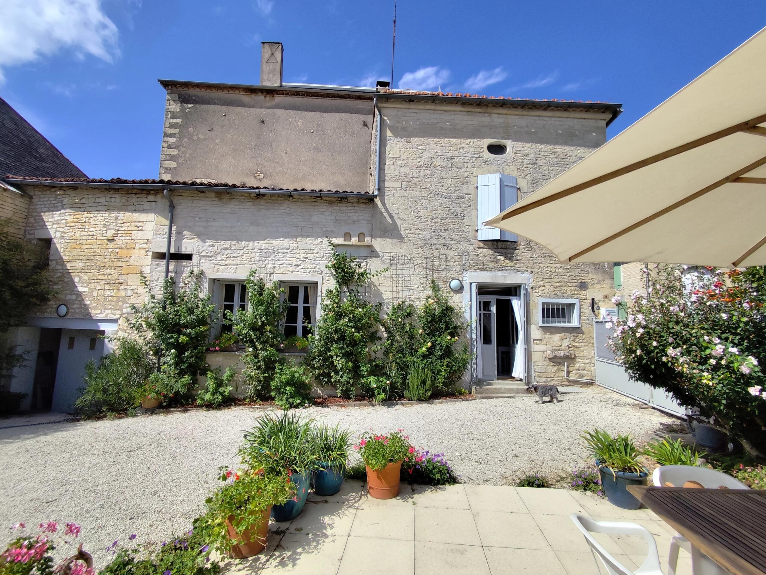Pretty Four-Bedroom Village House with Large Garden and Barn in the Heart of Tusson, Nouvelle-Aquitaine – France – BVI87016