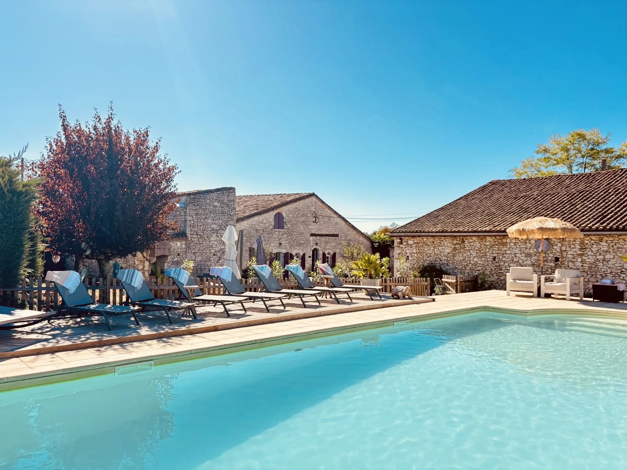 Five-bedroom stone house with pool and impressive 153 m² barn near Sainte-Foy-la-Grande, Nouvelle-Aquitaine – France – BVI87162
