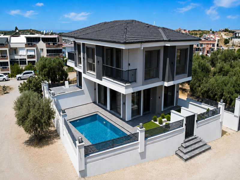 New build semi-detached Villa in Hisar, Altinkum – TC2024