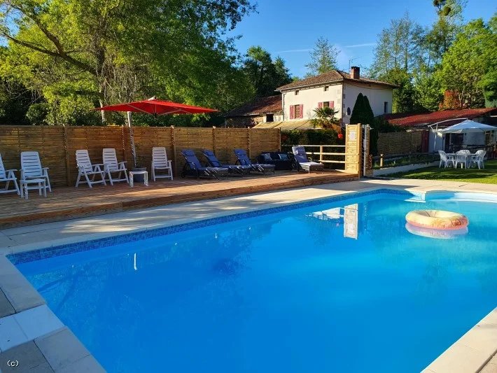 Watermill property with family home and the potential for a gite/camping/restaurant business, Nouvelle-Aquitaine – France – BVI84414