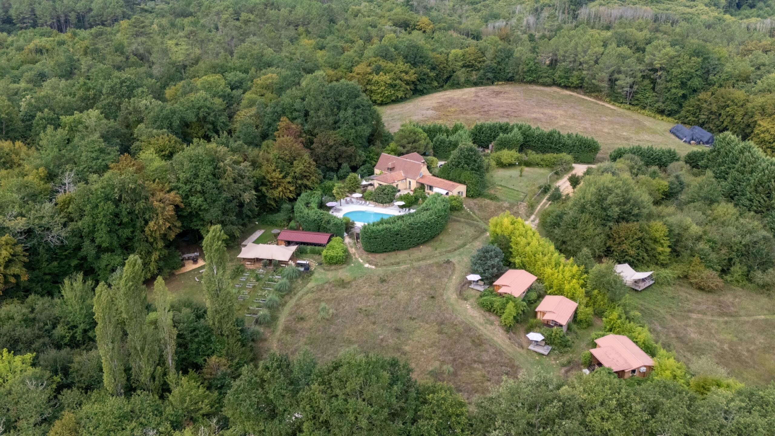 A Unique Gite and Glamping site in a Private Setting Near Sarlat, Nouvelle-Aquitaine – France – BVI86475