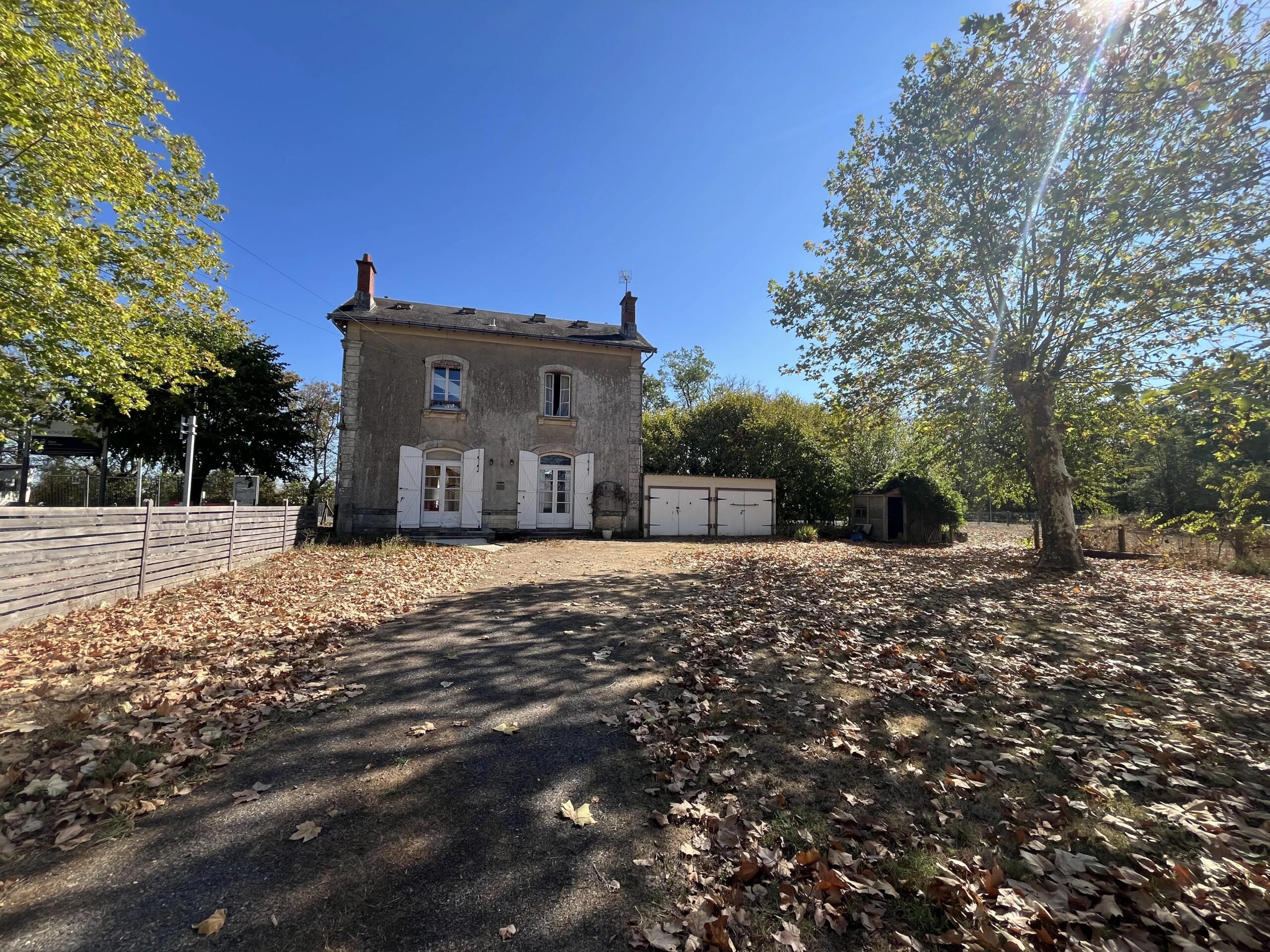Charming 5 bed station house in a pretty village, Nouvelle-Aquitaine – France – BVI86557