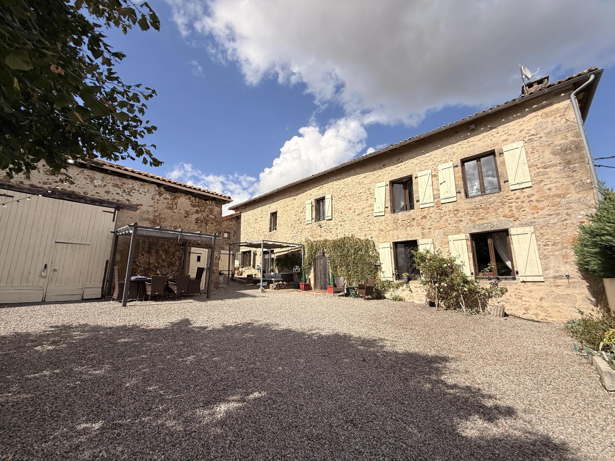 Former 18th Century Presbytery with Barn, Heated Pool and Private Gardens, Nouvelle-Aquitaine – France – BVI86627