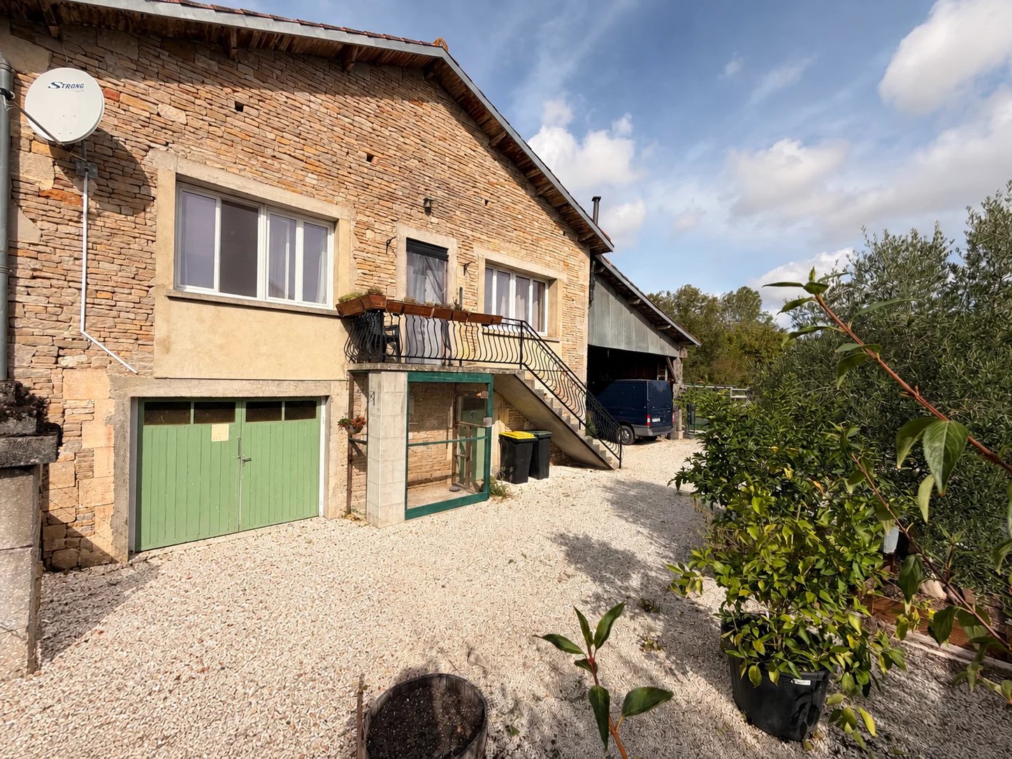 Beautiful Stone Village House with Garage, Workshop and Large Outbuildings, close to Villefagnan, Nouvelle-Aquitaine – France – BVI87369
