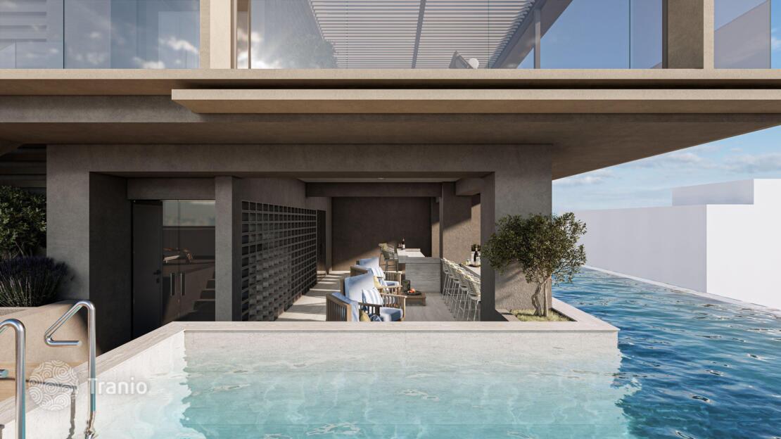 Modern Residence with Swimming Pool, 170 Metres from the Sea – Piraeus