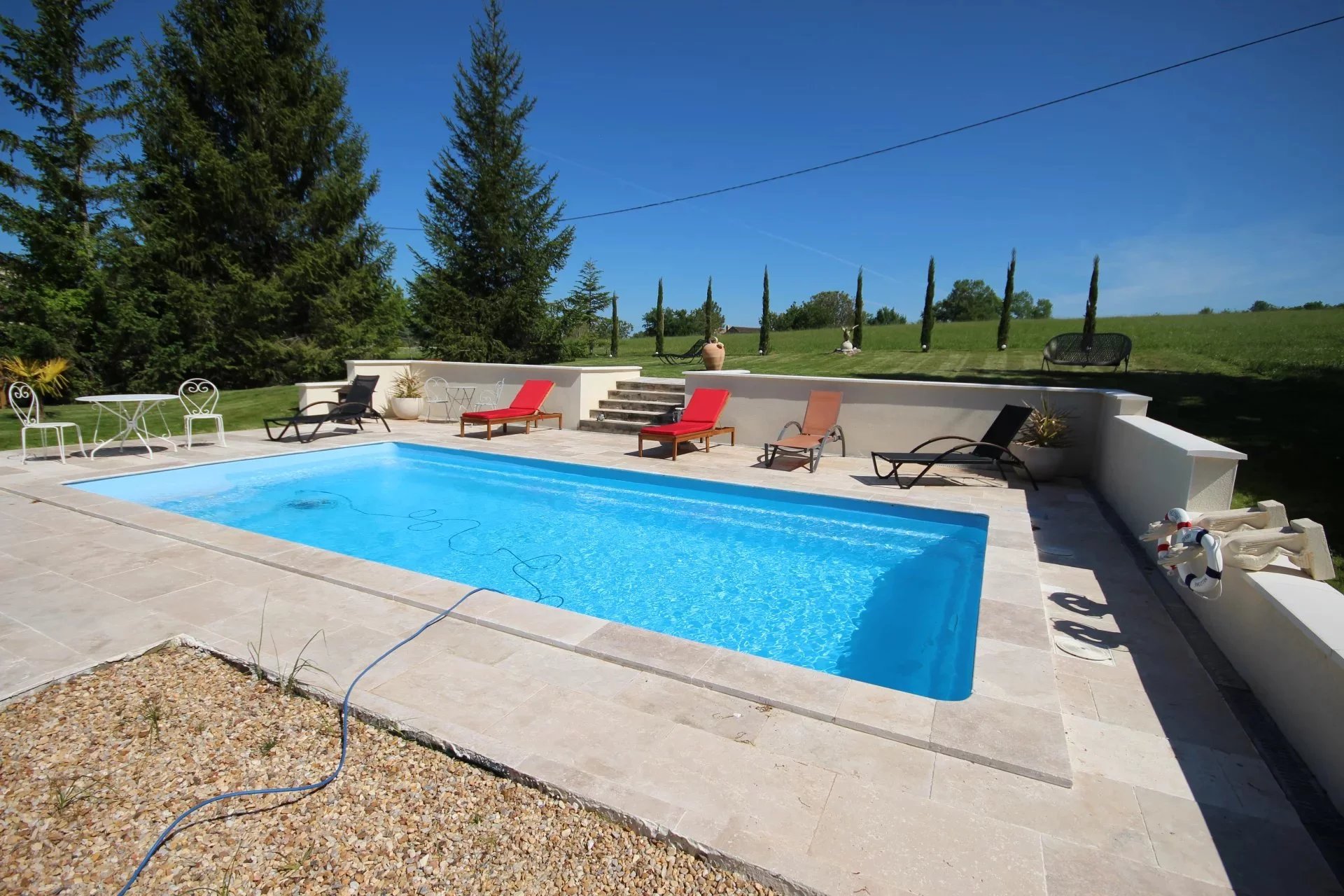 A magical 16-century former Hunting Lodge with views and a pool!, Nouvelle-Aquitaine – France – BVI80596