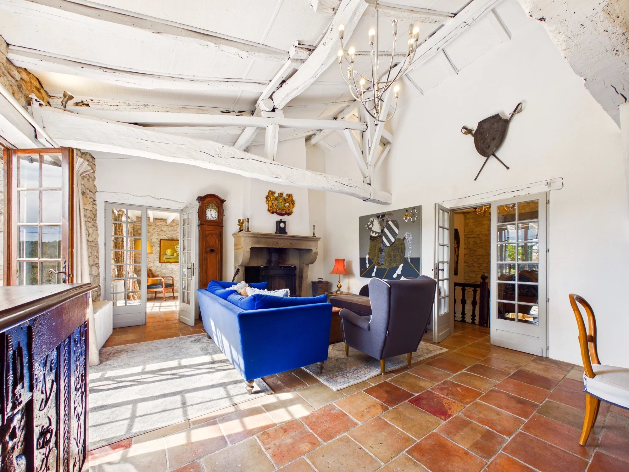 A magical 16-century former Hunting Lodge with views and a pool!, Nouvelle-Aquitaine – France – BVI80596