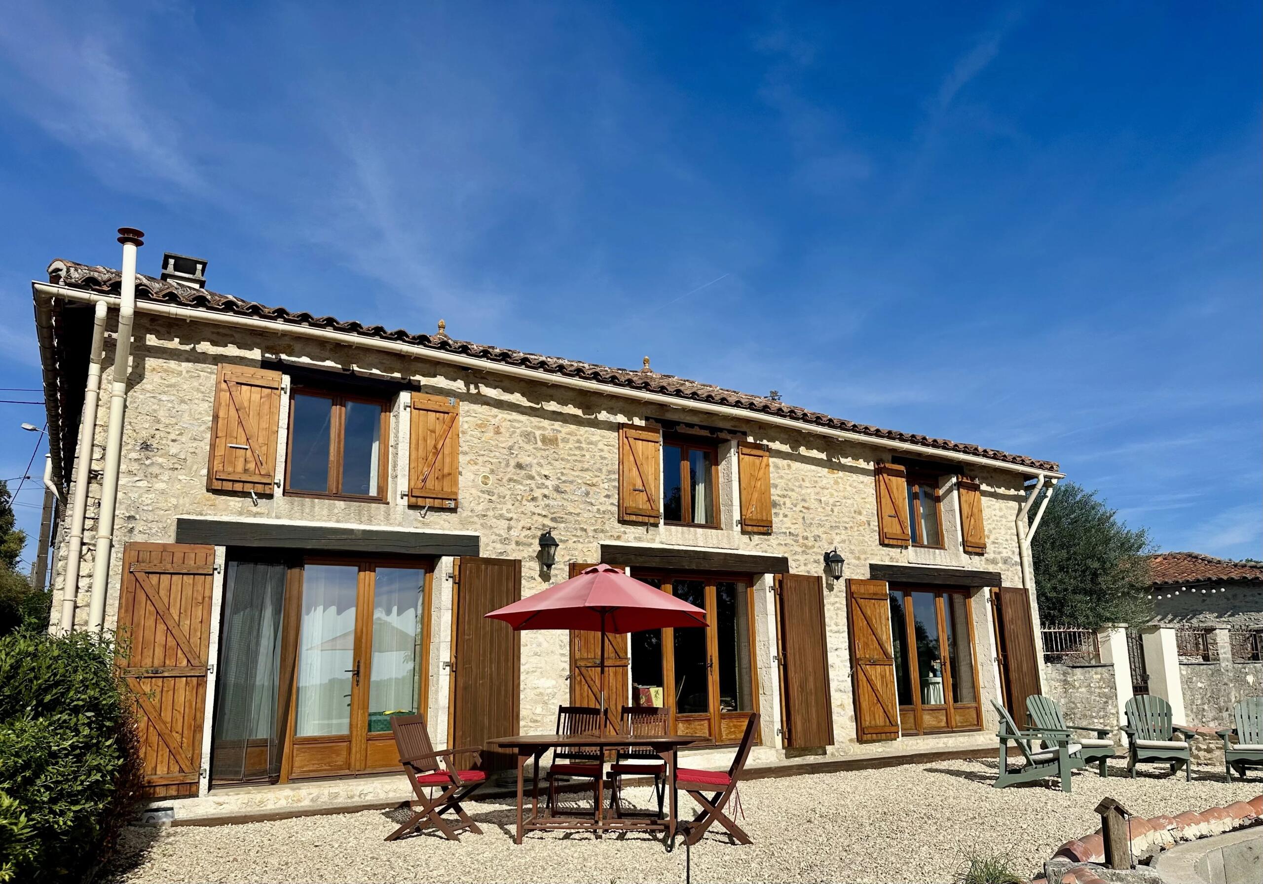 Two houses with swimming pool, jacuzzi, large barn and countryside views, Nouvelle-Aquitaine – France – BVI82524