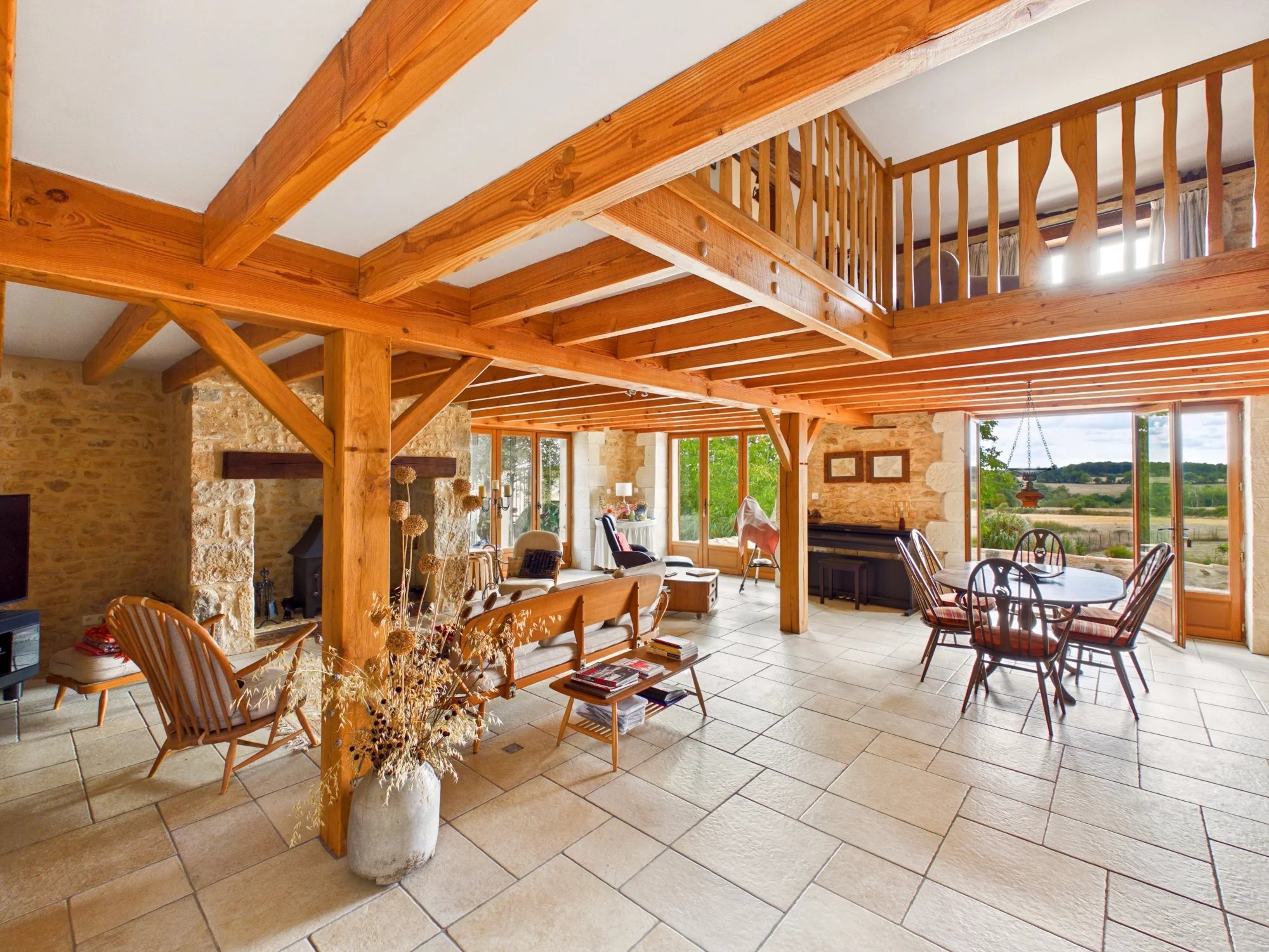 Two houses with swimming pool, jacuzzi, large barn and countryside views, Nouvelle-Aquitaine – France – BVI82524