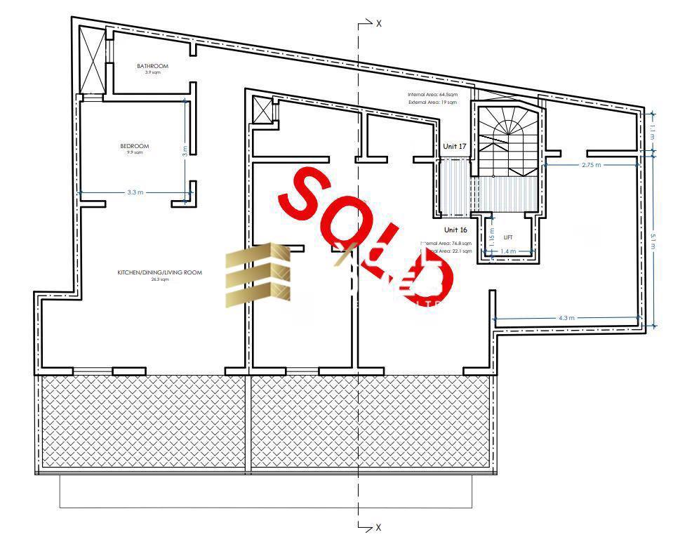 Penthouse in Msida, Malta – 69878