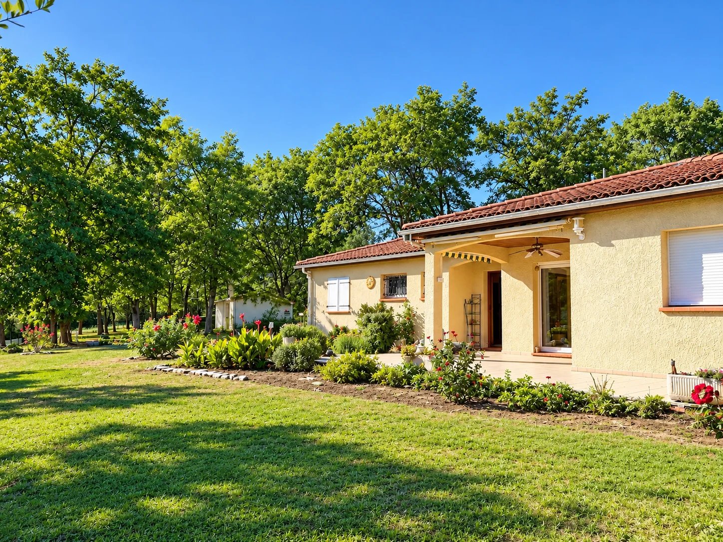 Modern Country Home in Stunning Setting with approx 7.5 Hectares, Panoramic Views & Geothermal Heating – Haute-Garonne, Occitanie – France – BVI85231