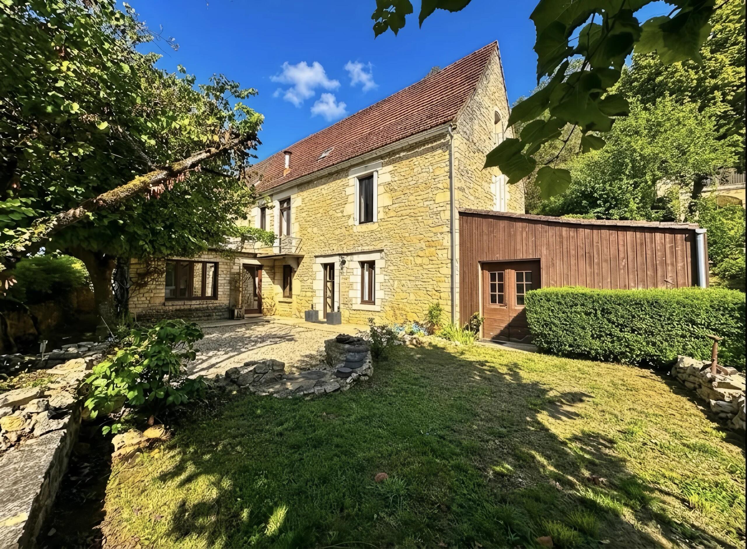 Charming stone house in a characterful French village, Nouvelle-Aquitaine – France – BVI86923