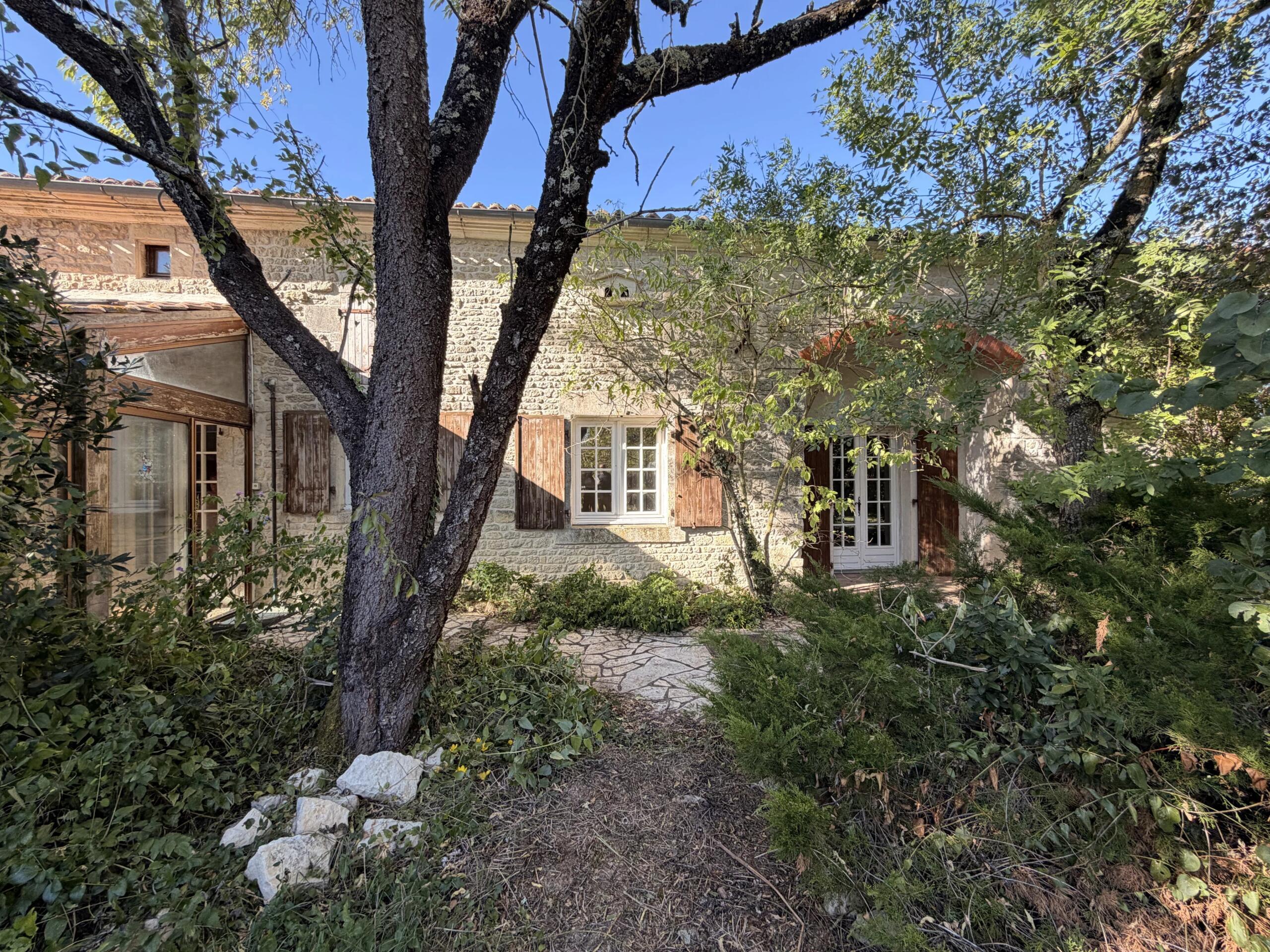 Beautiful Stone Property in a Peaceful Hamlet Near Aigre, Nouvelle-Aquitaine – France – BVI87550