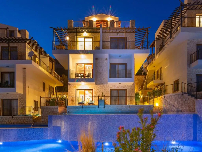 Picturesque sea view Duplex in beautiful Kalkan – TC2027
