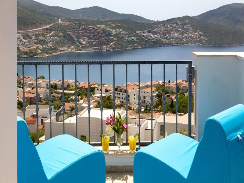 Picturesque sea view Duplex in beautiful Kalkan – TC2027