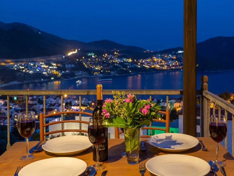 Picturesque sea view Duplex in beautiful Kalkan – TC2027