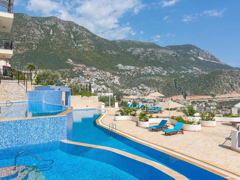 Picturesque sea view Duplex in beautiful Kalkan – TC2027