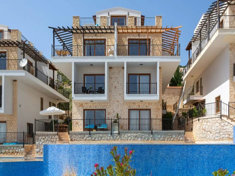 Picturesque sea view Duplex in beautiful Kalkan – TC2027