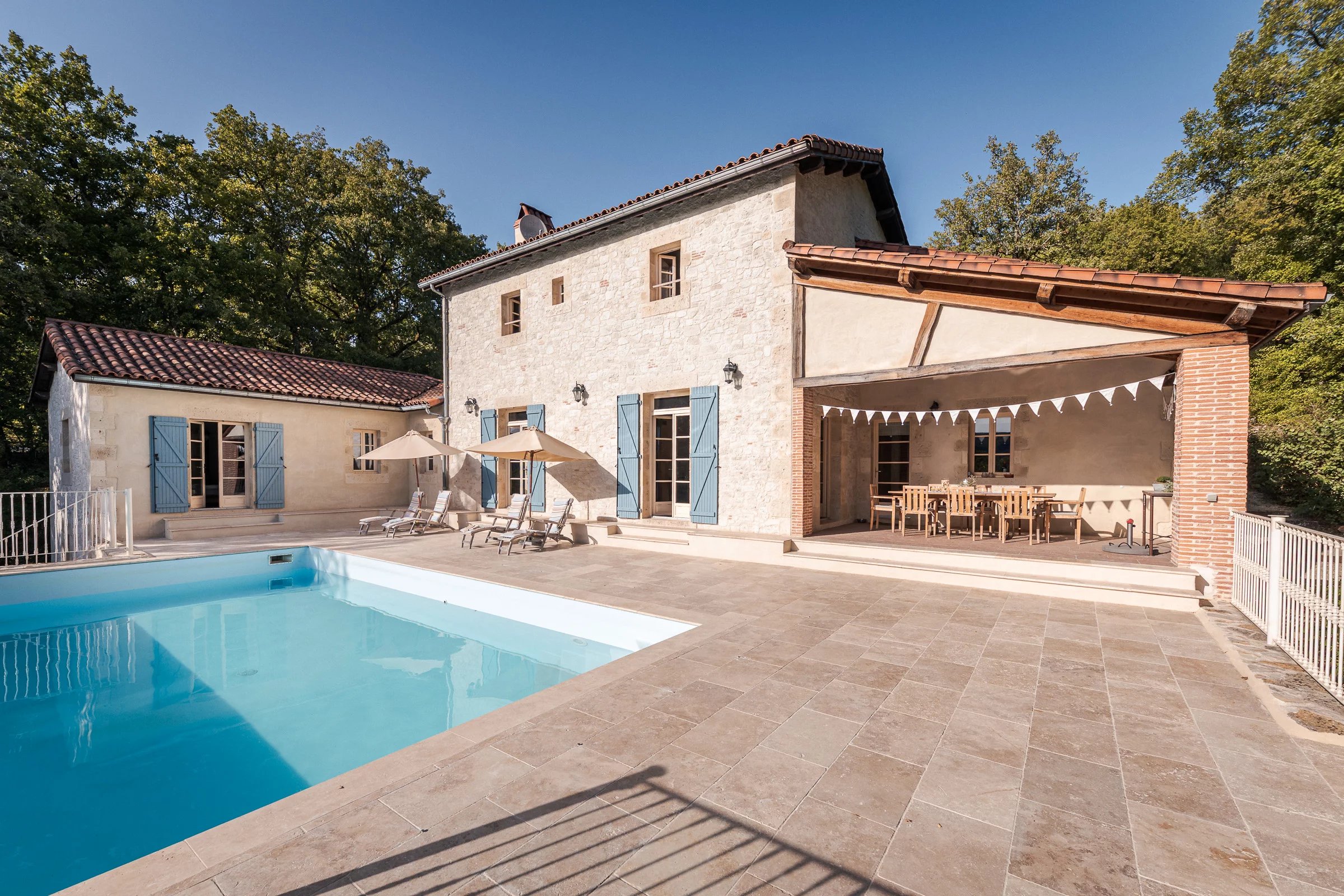 Charming 3-bedroom detached stone house with pool and views, Occitanie – France – BVI87189