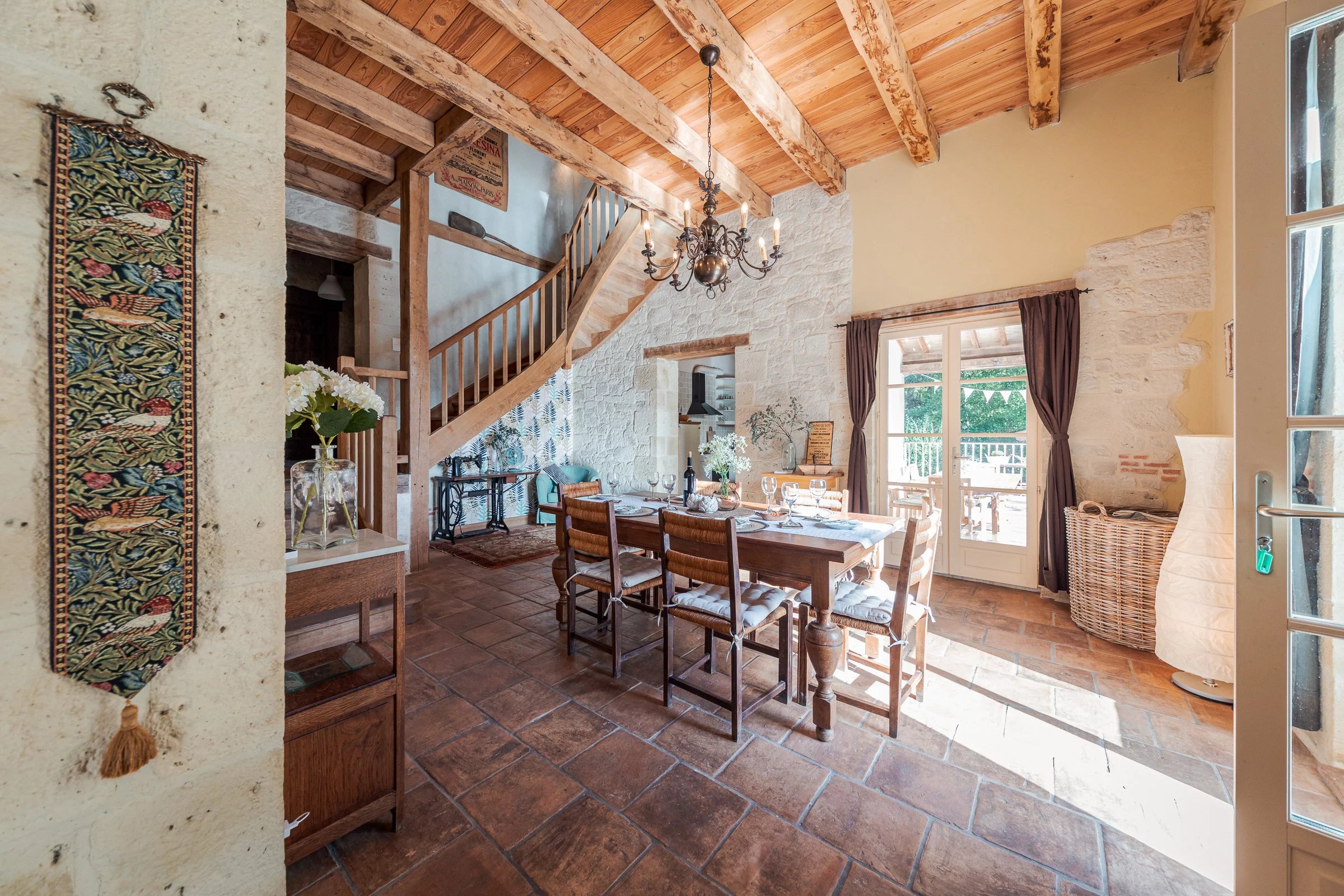 Charming 3-bedroom detached stone house with pool and views, Occitanie – France – BVI87189