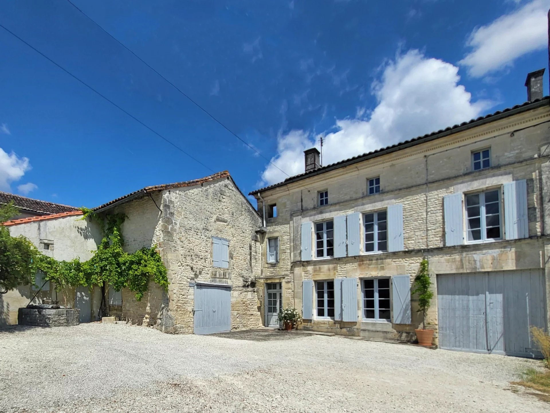 Handsome 19th century village house near Jarnac with pool and large, walled garden, Nouvelle-Aquitaine – France – BVI81446