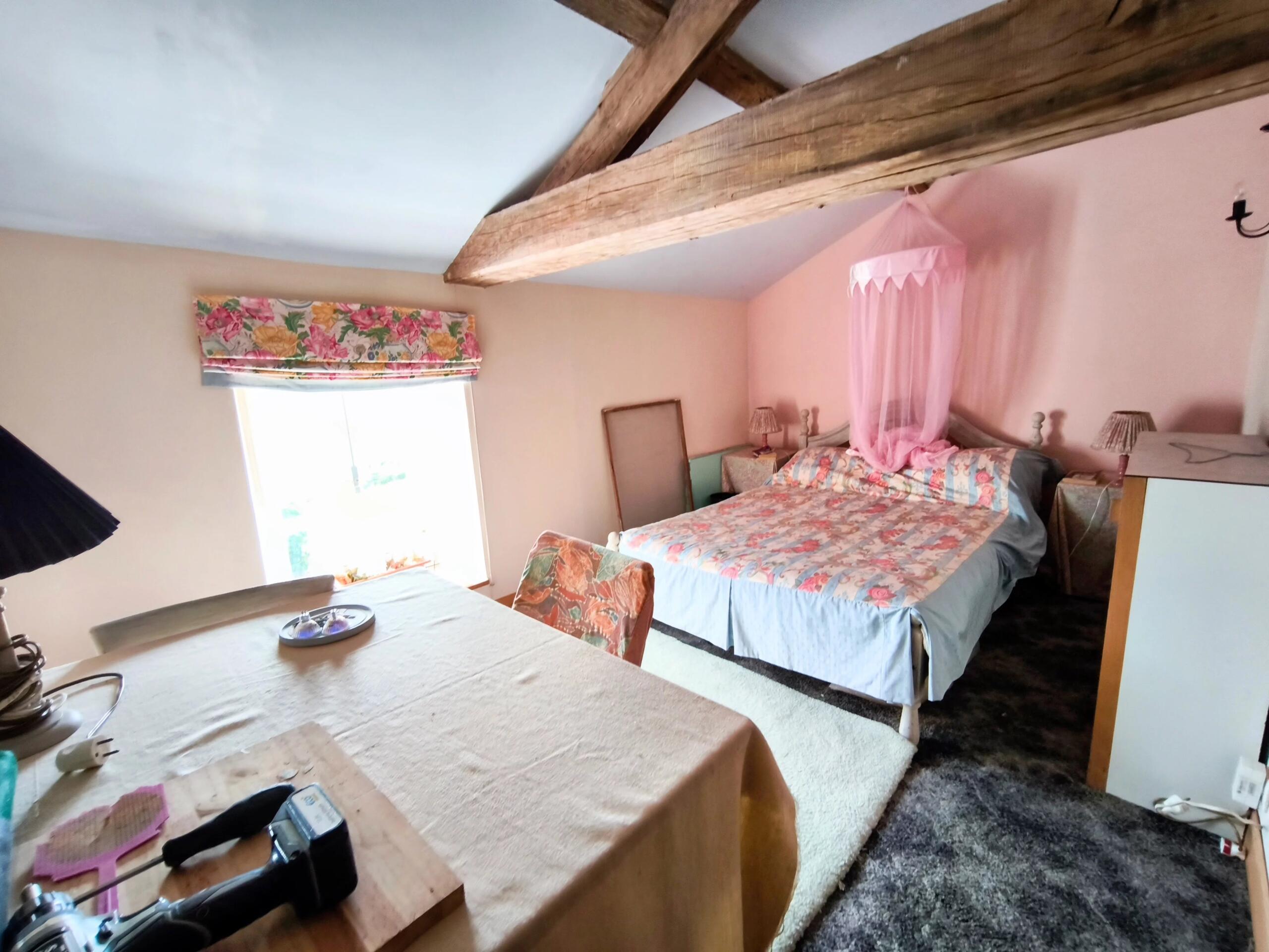 Farmhouse with 3/4 bedrooms, Heated Pool and Two Barns, Nouvelle-Aquitaine – France – BVI86407
