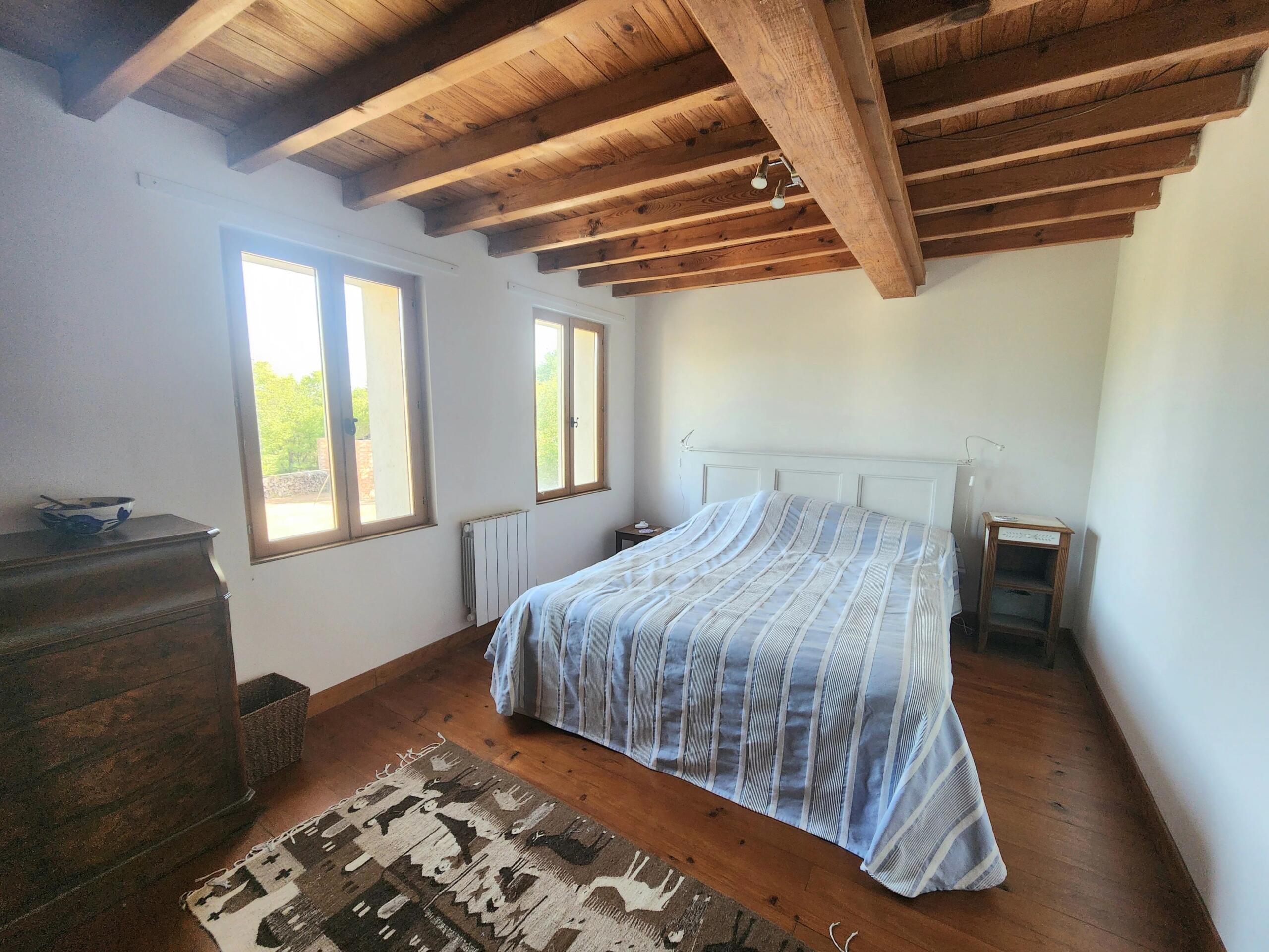 Characterful stone Farmhouse with outbuildings on  26Ha, Occitanie – France – BVI87226