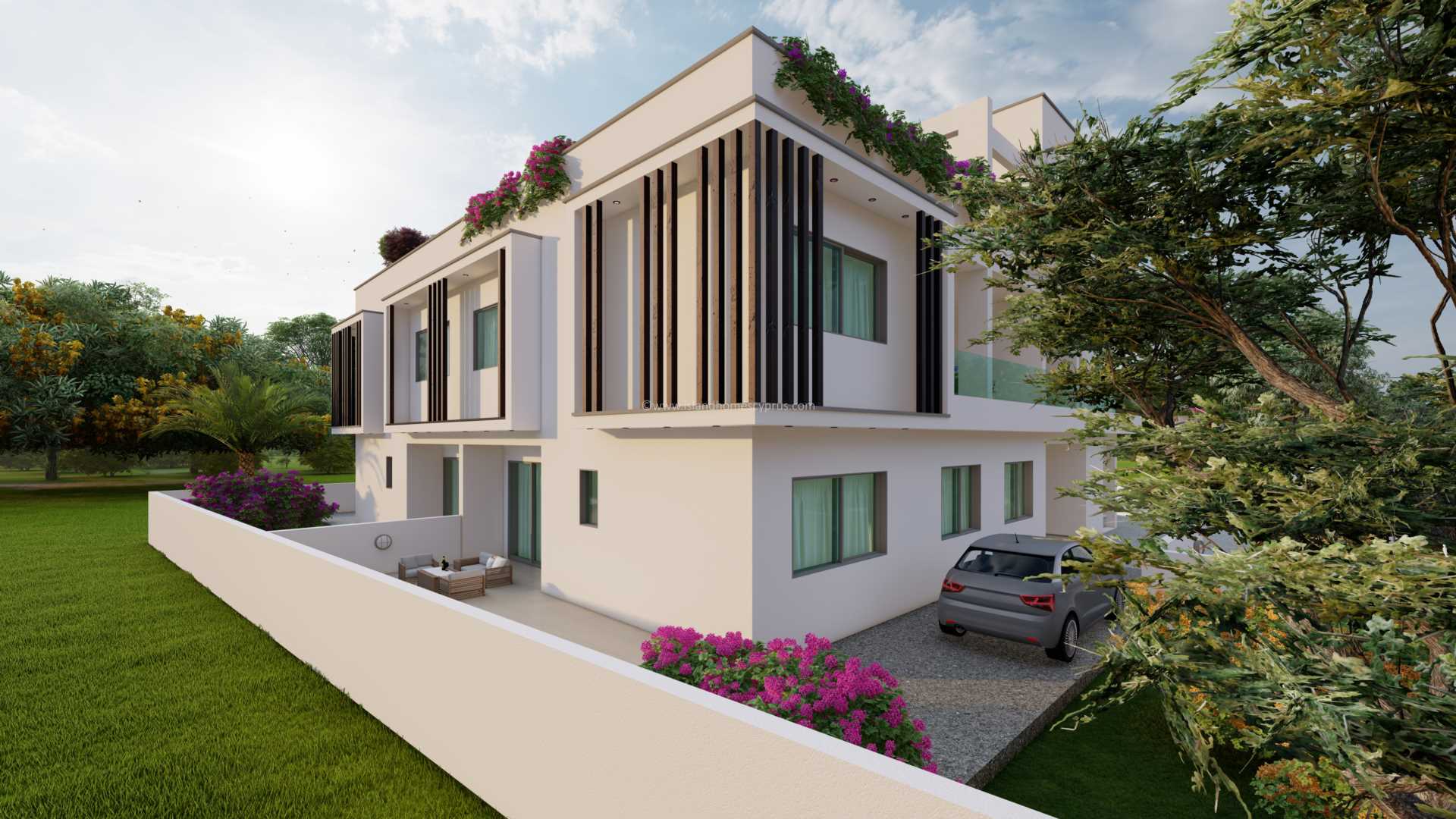 2 bedroom Apartment in Deryneia, Famagusta, Cyprus – IkD108dp