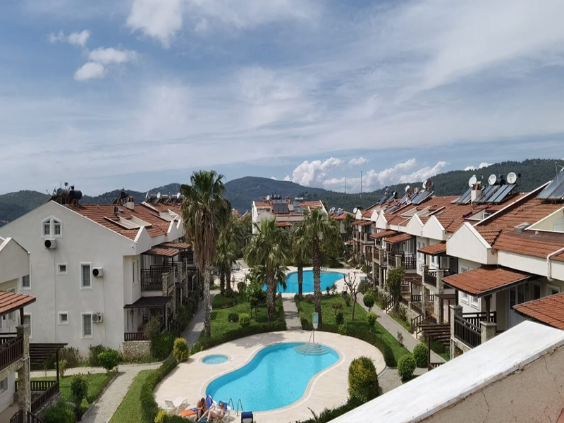 Landscape view two bedroom Duplex in Ovacik, Fethiye – TC2029