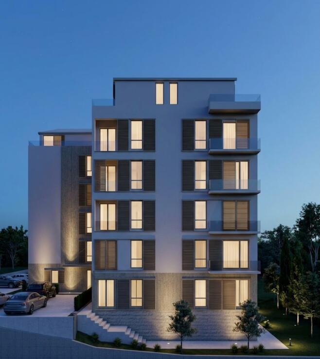 Studio 28 m² in a new building in Podkošljun, Budva