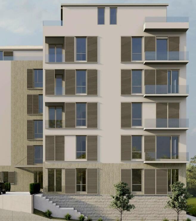 Studio 28 m² in a new building in Podkošljun, Budva