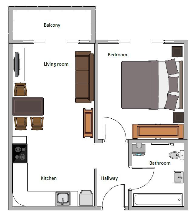 Cozy 39 m² Apartment for Sale in Residential Complex, Herceg Novi (Gornja Topla)