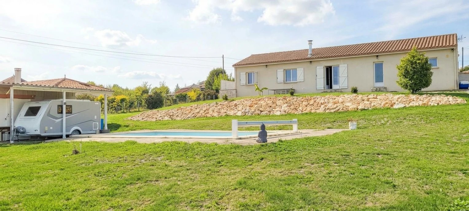 4 bed house in countryside with pool, Occitanie – France – BVI77056
