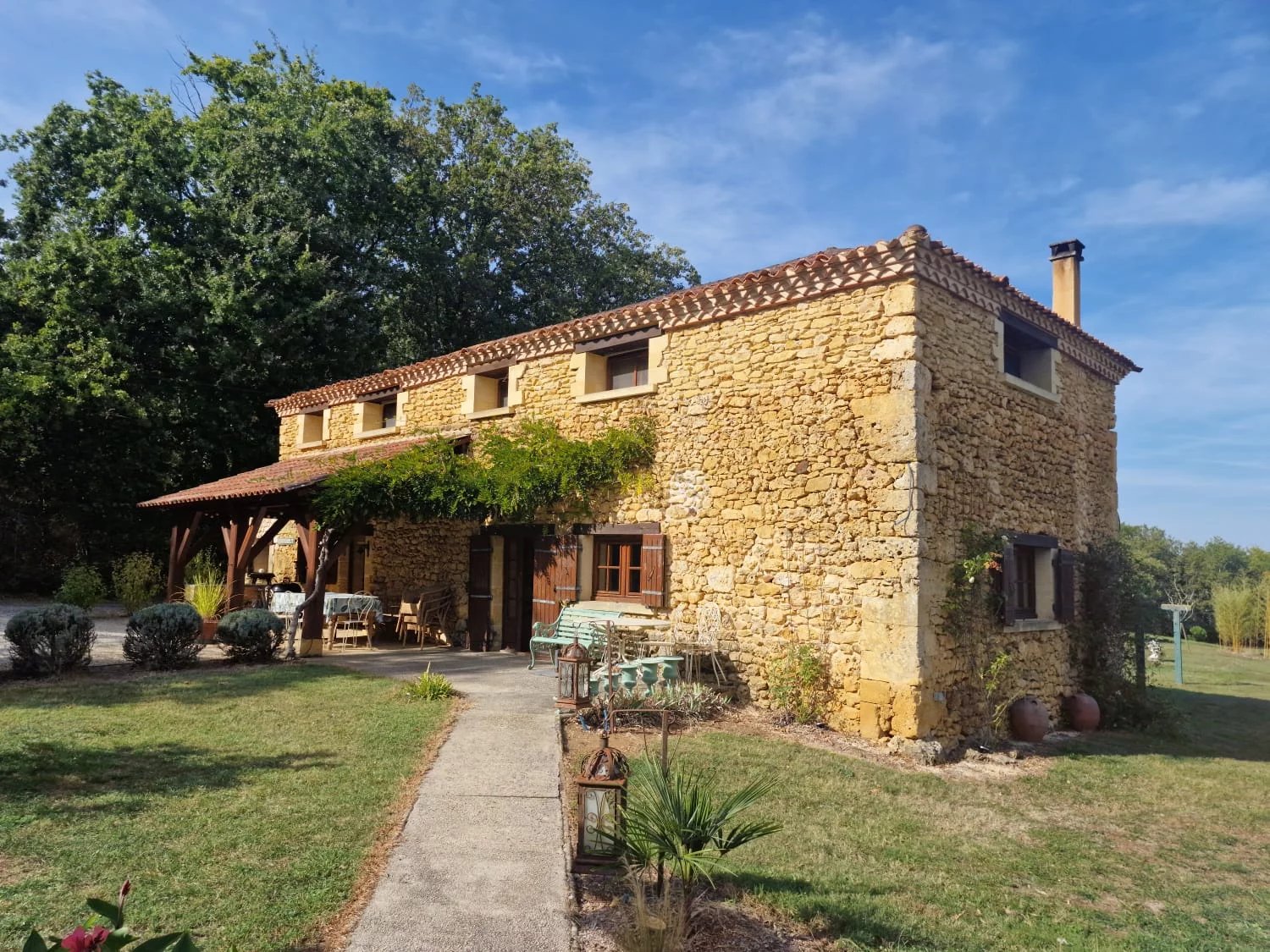 Fabulous stone house with 3 bedrooms and pool, Nouvelle-Aquitaine – France – BVI72622