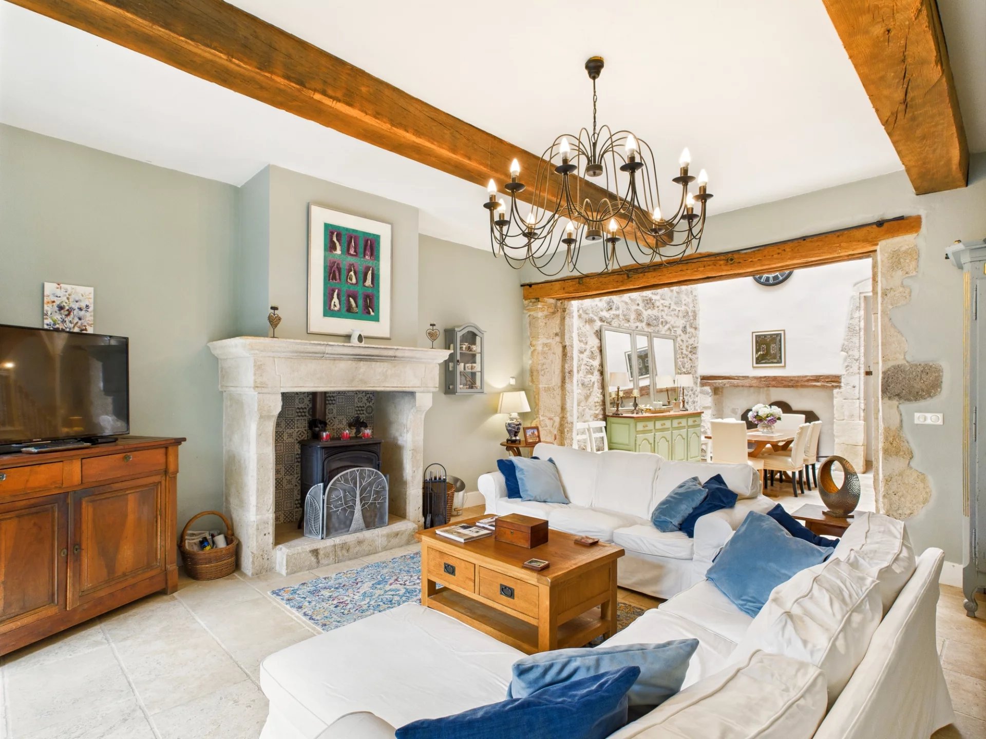 Stone Village House for Sale in Sos, Lot-et-Garonne – Gers Border, Nouvelle-Aquitaine – France – BVI80263