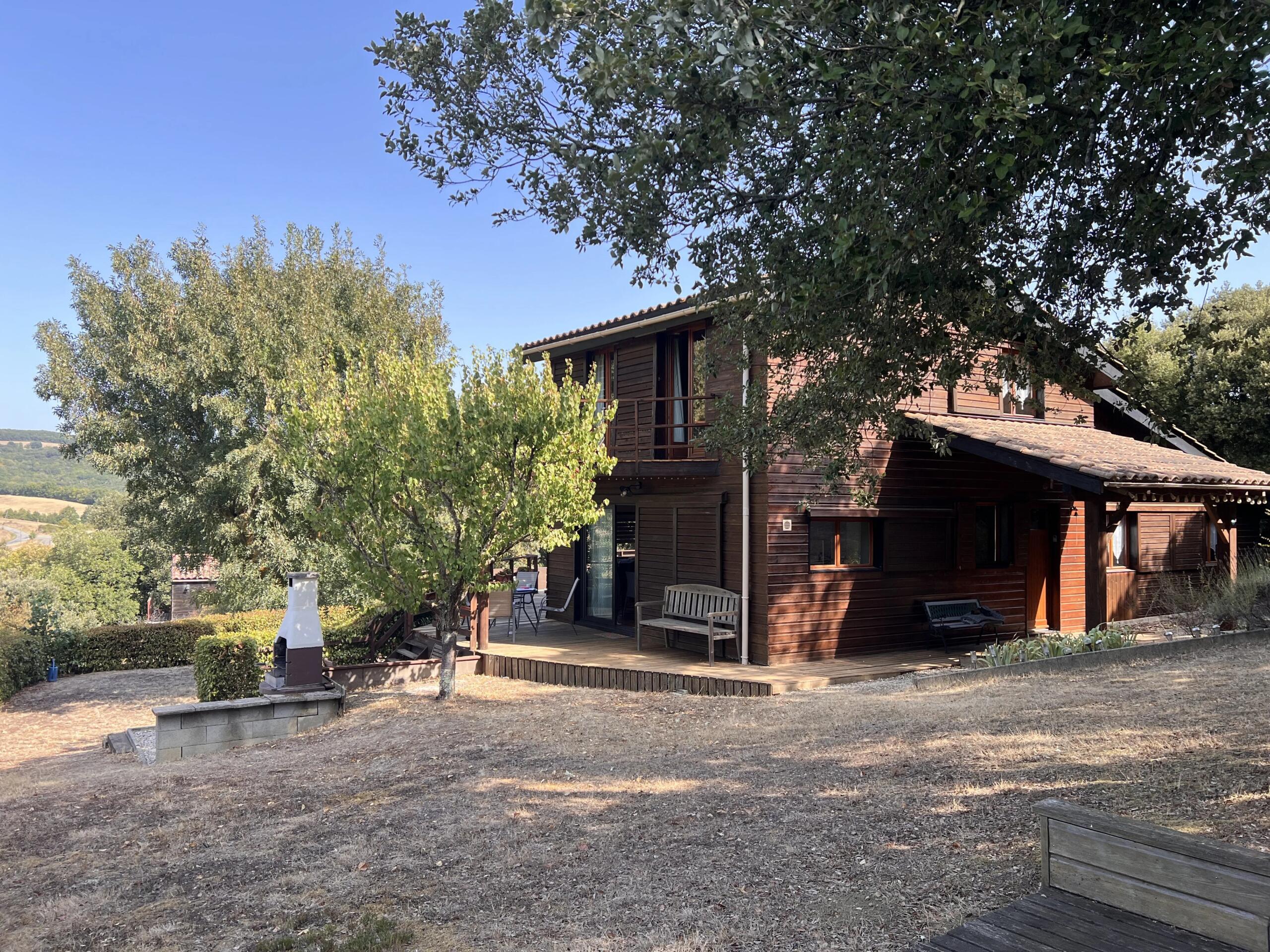 A beautiful wooden home in an exceptional natural setting, Occitanie – France – BVI87109