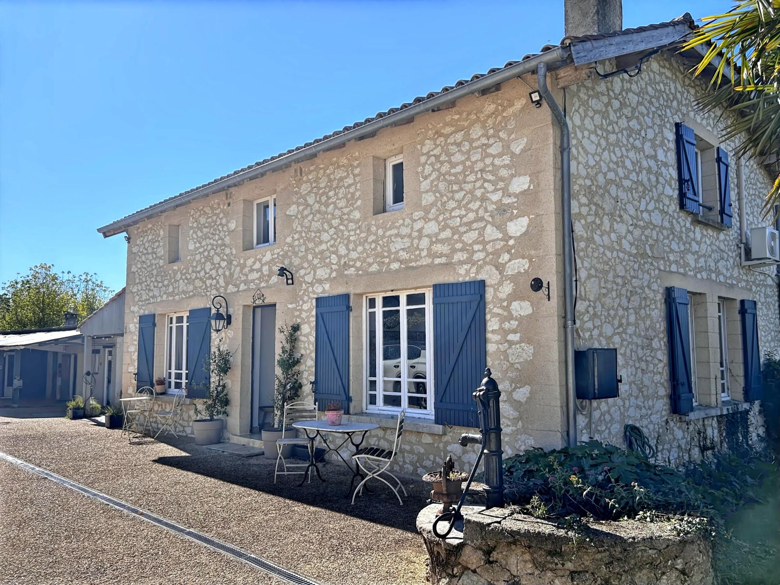Stunning 3-Bedroom Home with Independent Guest House, Swimming Pool & Business Potential, Nouvelle-Aquitaine – France – BVI87607