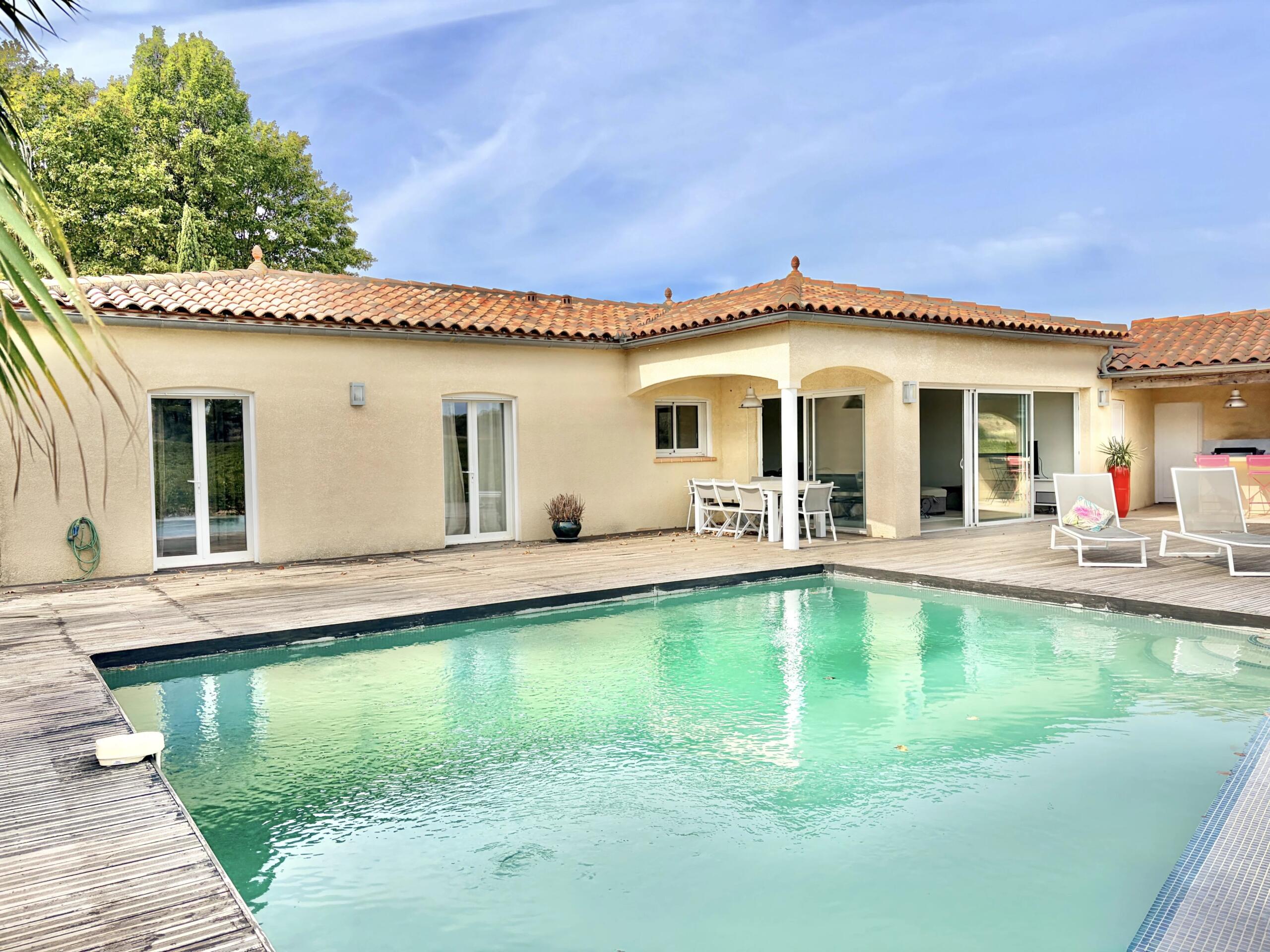 A Single-Storey Contemporary Villa In The Heart Of The Minervois, Occitanie – France – BVI87567