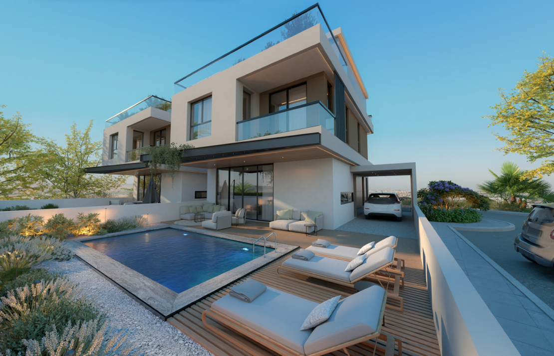 Olivea Villas – 3 Bedroom – Livadia- Larnaca – €414,000 + VAT