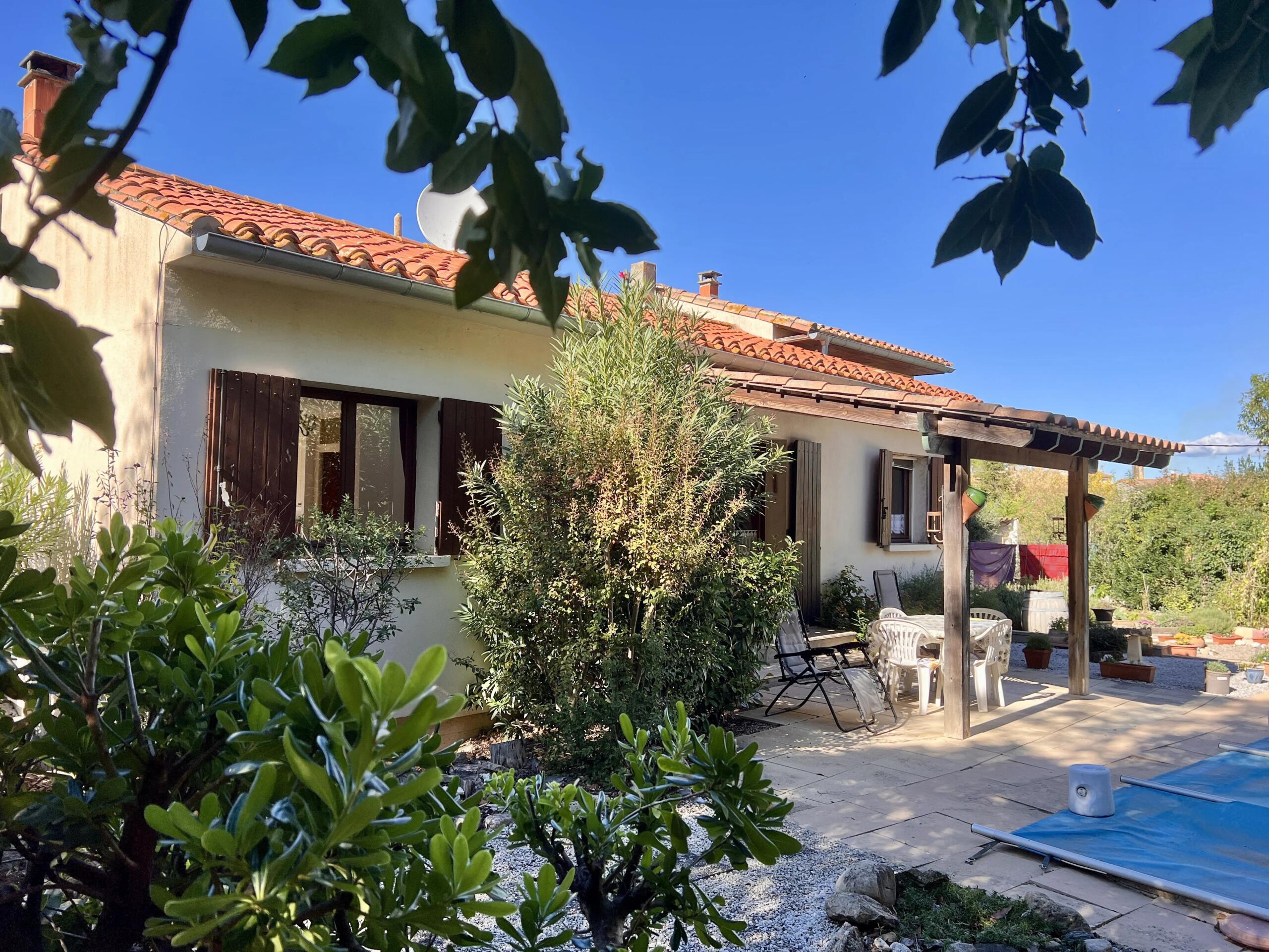 Single-Storey Home with Heated Pool and Versatile Extension, Occitanie – France – BVI87504