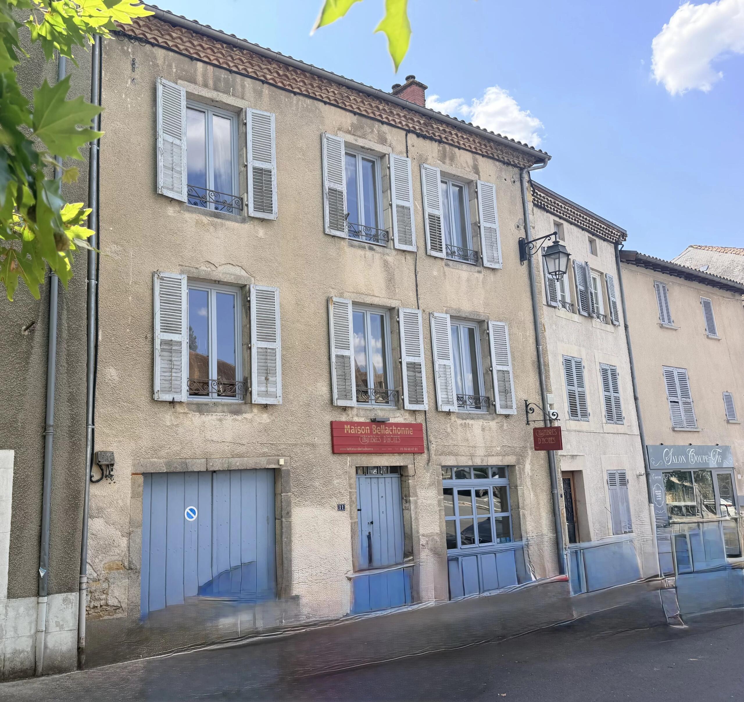 Substancial family house in the centre of vibrant town, chambre d’Hote possibilities, Nouvelle-Aquitaine – France – BVI86935
