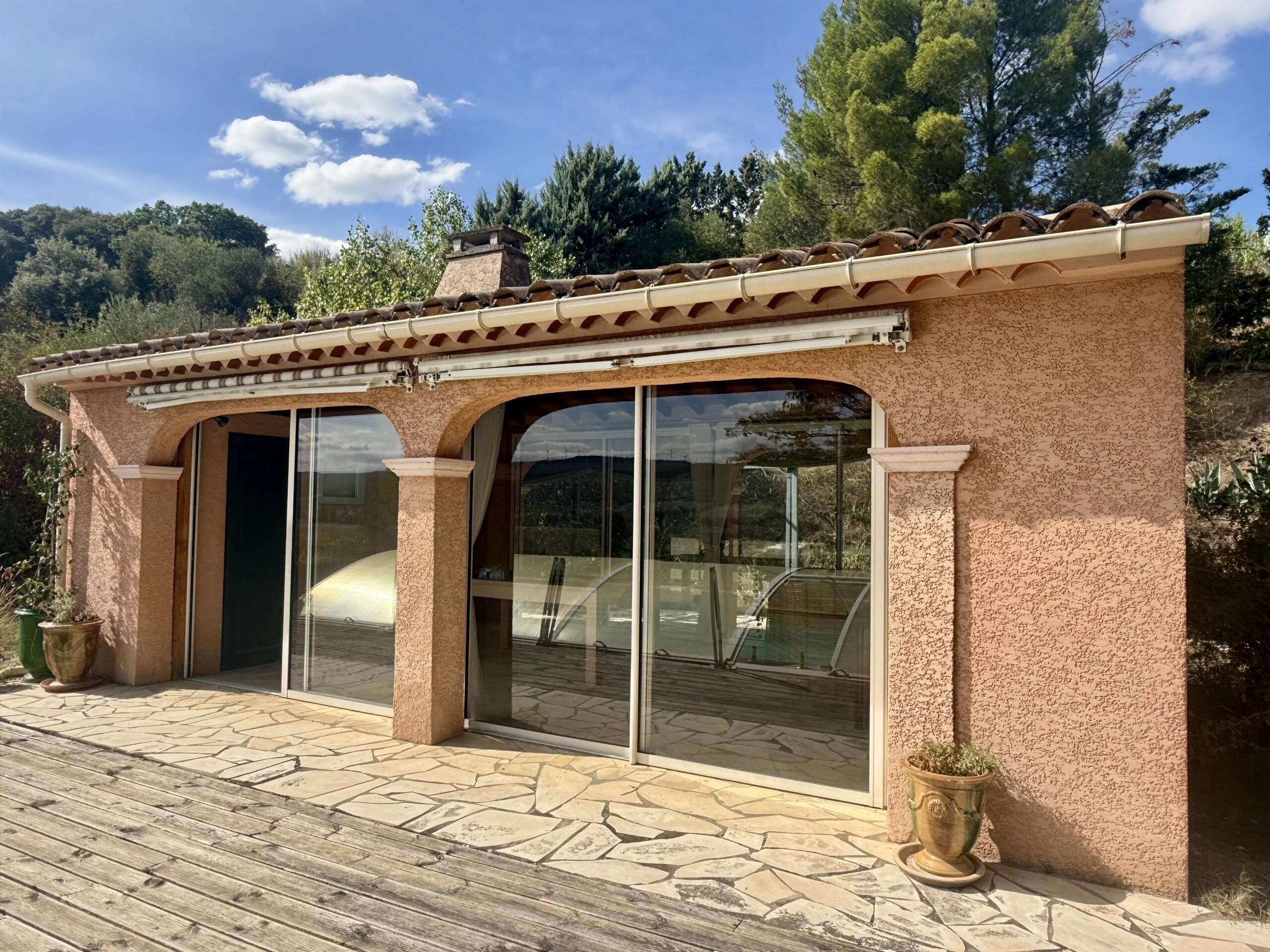 Elegant Villa with Panoramic Views, Pool and Mediterranean Garden – Limoux, Occitanie – France – BVI87079